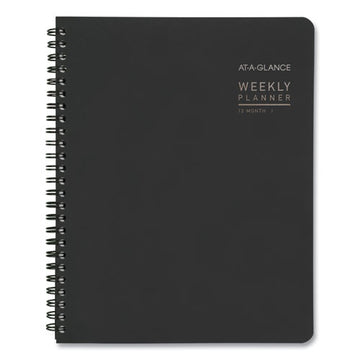 AT-A-GLANCE® Contemporary Lite Weekly-monthly Planner, 8.75 X 7, Black Cover, 12-month (jan To Dec): 2022 freeshipping - TVN Wholesale